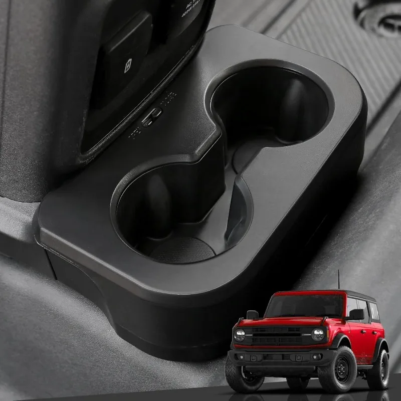 Upgrade Removable Rear Dual Cup Holder for Ford Bronco 2021 2022 2023 2024 2/4 Door Bronco Accessories(Not for Bronco Spo
Upgrade Removable Rear Dual Cup Holder for Ford Bronco 2021 2022 2023 2024 2/4 Door Bronco Accessories(Not for Bronco Spo