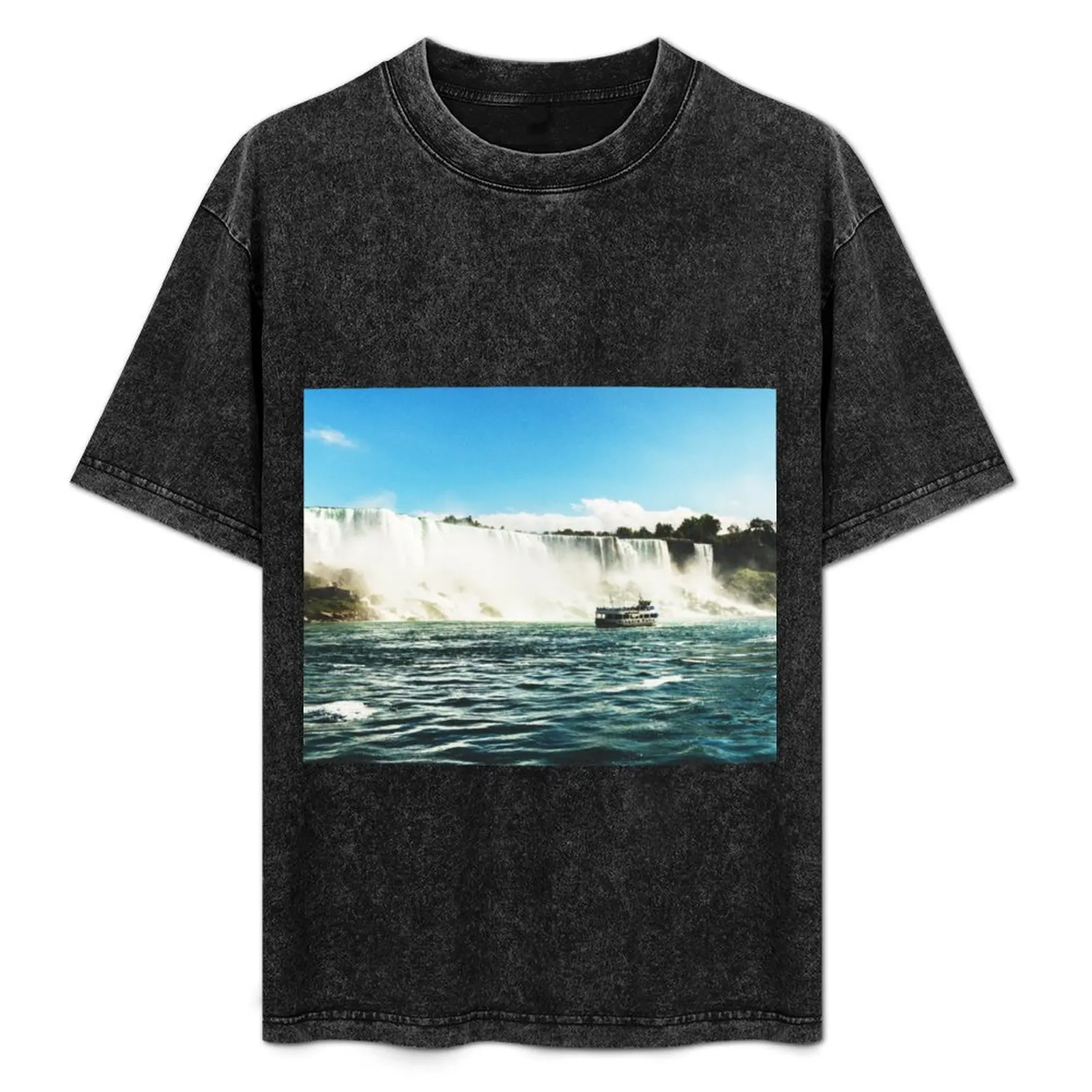 Niagara Falls, NY, US - AmericanFalls & Bridal Veil Falls T-Shirt Holiday Outdoor T-Shirt
Niagara Falls, NY, US - AmericanFalls & Bridal Veil Falls T-Shirt Holiday Outdoor T-Shirt