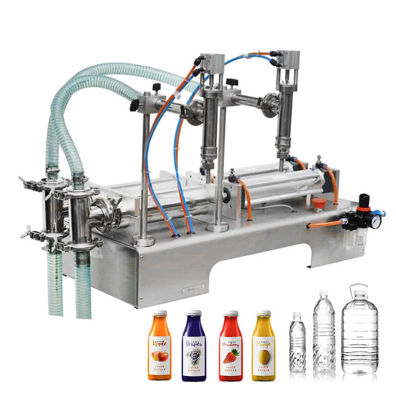Semi-automatic Desktop Double-Head Liquid Filling Machine / Piston Type Quantitative Liquid Filling Machine Preferential
Semi-automatic Desktop Double-Head Liquid Filling Machine / Piston Type Quantitative Liquid Filling Machine Preferential