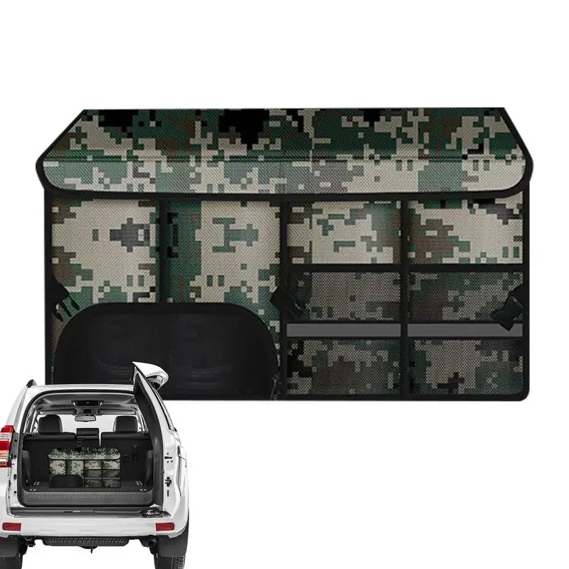 Trunk Storage Organizer For Car Divided Foldable Organizer With Large Capacity Portable Storage Box With Handle Oxford Cloth
Trunk Storage Organizer For Car Divided Foldable Organizer With Large Capacity Portable Storage Box With Handle Oxford Cloth