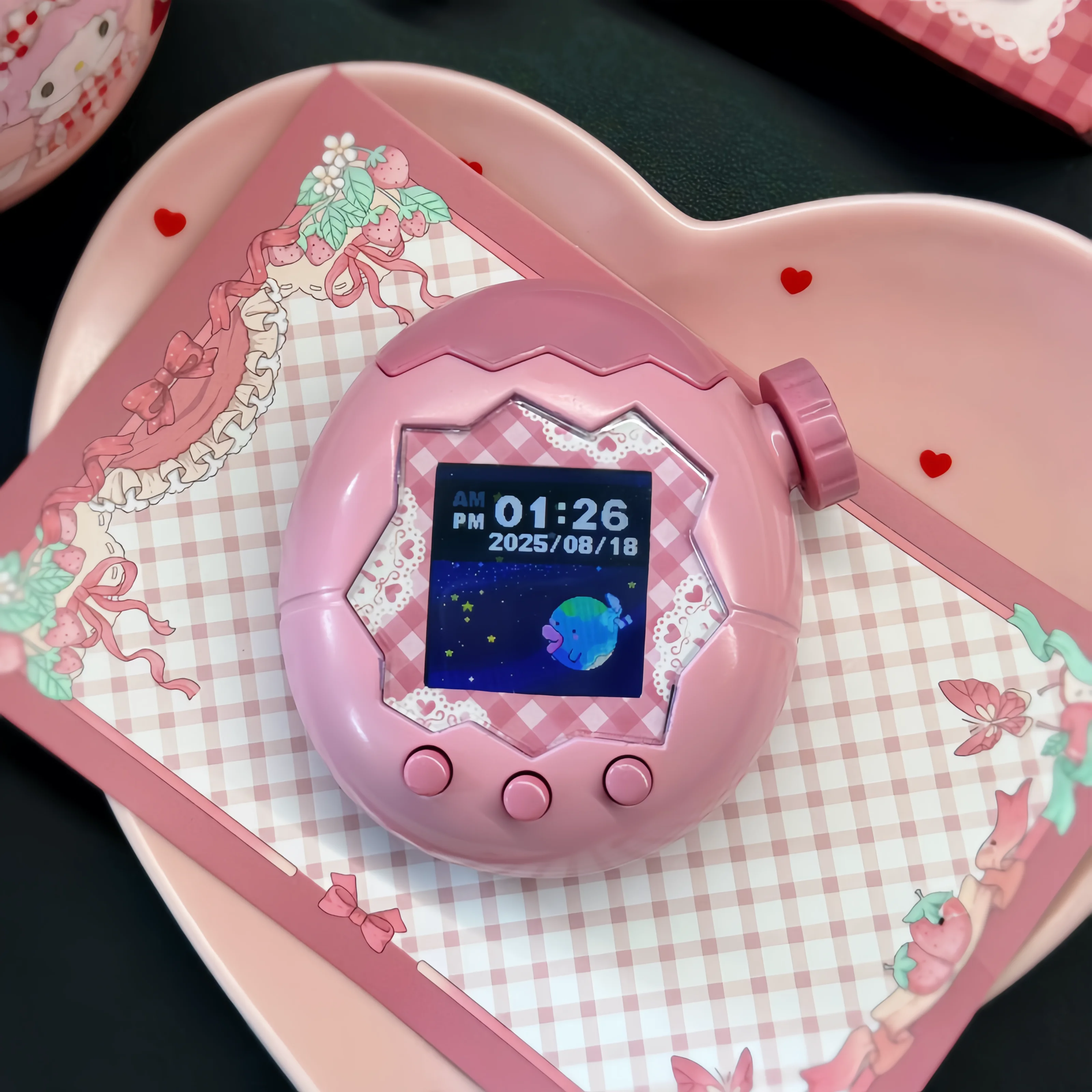 In Stock New Tamagotchi, Takuma Gezi, Happy Garden Paradise, Electronic Pet Panel Film, Pain Patch Panel Paper
In Stock New Tamagotchi, Takuma Gezi, Happy Garden Paradise, Electronic Pet Panel Film, Pain Patch Panel Paper