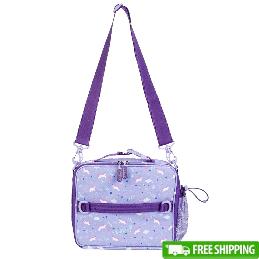 Kids Insulated Unicorn Lunch Bag Adjustable Strap Durable Reusable Water-Resistant Lightweight Kids Prints Perfect School Travel
Kids Insulated Unicorn Lunch Bag Adjustable Strap Durable Reusable Water-Resistant Lightweight Kids Prints Perfect School Travel