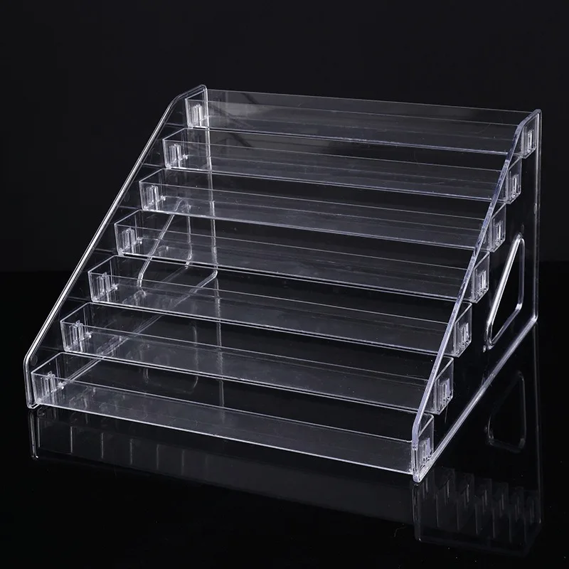 Display Rack Transparent Doll Storage Shelf Plastic Makeup Organizer Racks Desk Photo Card Anime Badge Shelves Table Accessories
Display Rack Transparent Doll Storage Shelf Plastic Makeup Organizer Racks Desk Photo Card Anime Badge Shelves Table Accessories