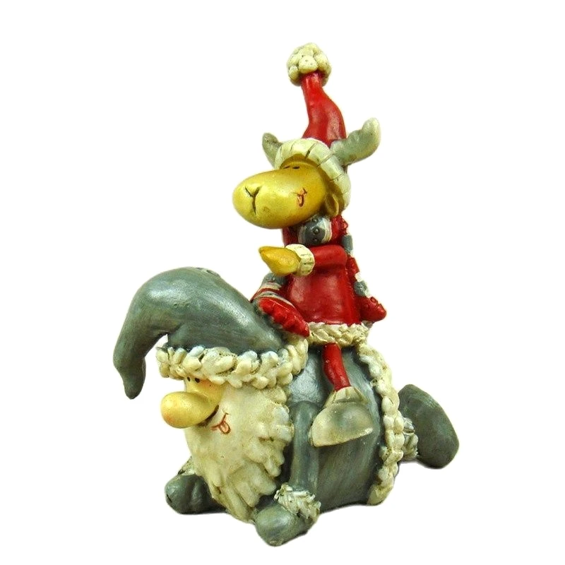 Whimsical Santa Claus Figurine Handmade Resin Reindeer Miniature Christmas Novelty Decor Gift Craft Embellishment Accessories
Whimsical Santa Claus Figurine Handmade Resin Reindeer Miniature Christmas Novelty Decor Gift Craft Embellishment Accessories