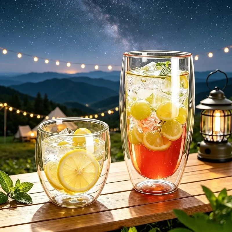 High Borosilicate Double Layer Glass Mug, Heat Resistant with Handle, Creative High Value Office Coffee Water Drinking Cup
High Borosilicate Double Layer Glass Mug, Heat Resistant with Handle, Creative High Value Office Coffee Water Drinking Cup
