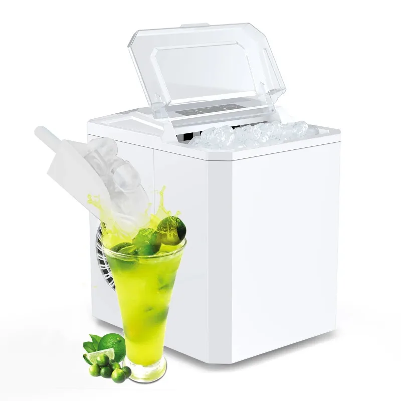 CONCETTA Ice Maker Countertop, 26lbs/24Hrs, 2 Sizes of Bullet Ice for Home Kitchen Office Bar Party, White
CONCETTA Ice Maker Countertop, 26lbs/24Hrs, 2 Sizes of Bullet Ice for Home Kitchen Office Bar Party, White