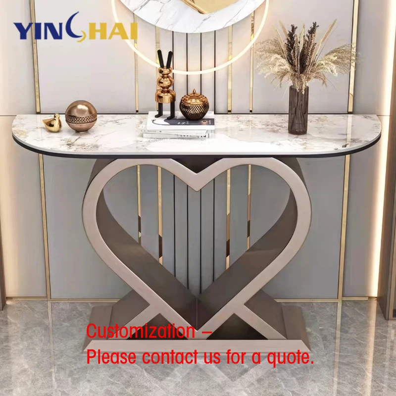 custom.Custom Designs Modern Luxury Heart-Shaped Console Table Living Room Furniture Hallway Entryway Marble Gold Metal Frame
custom.Custom Designs Modern Luxury Heart-Shaped Console Table Living Room Furniture Hallway Entryway Marble Gold Metal Frame