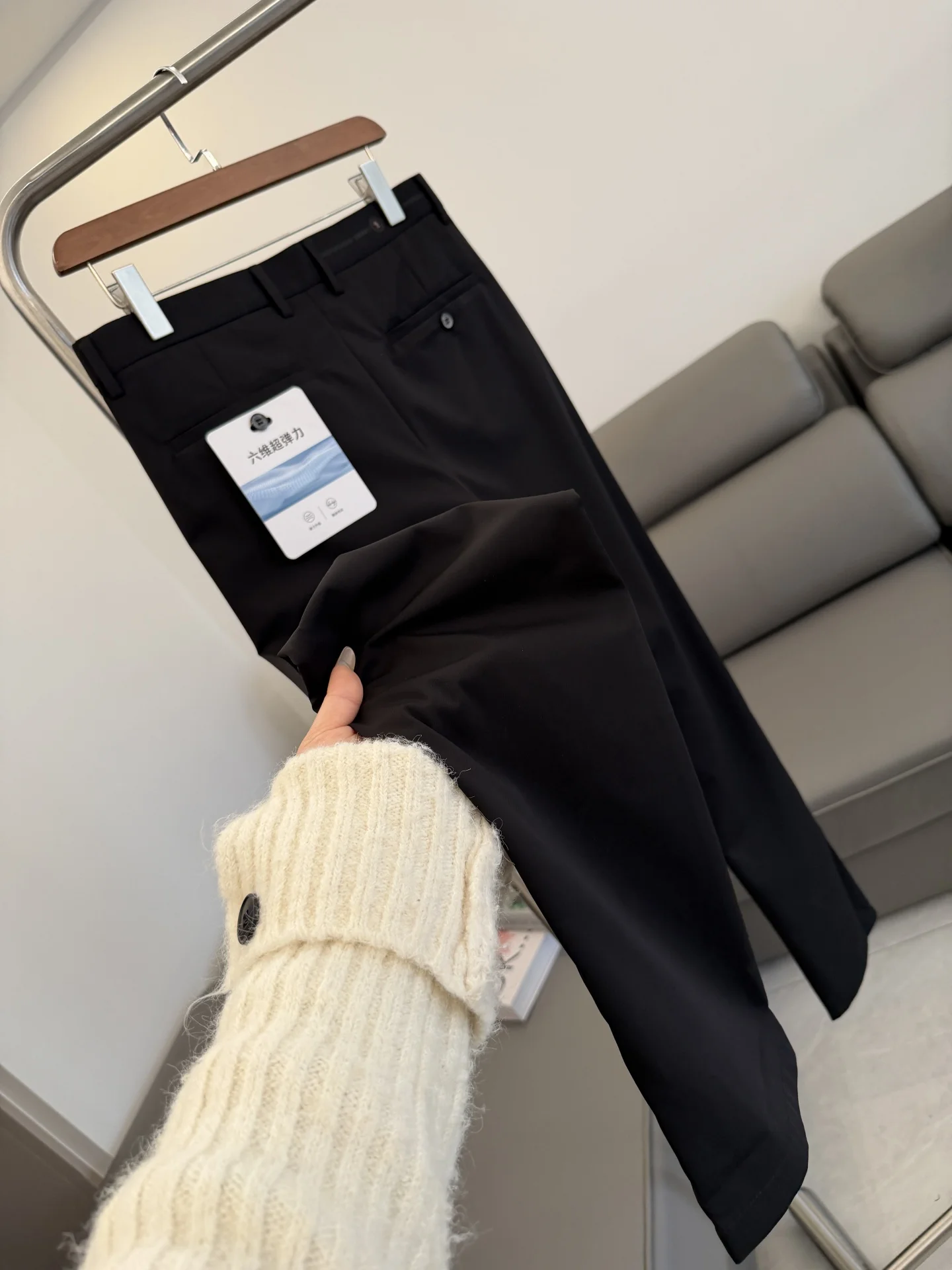 Six-Dimensional Elasticity Straight Leg Casual Pants Thin Pure Color Breathable Business Men's Clothing Waterproof Spring Summer
Six-Dimensional Elasticity Straight Leg Casual Pants Thin Pure Color Breathable Business Men's Clothing Waterproof Spring Summer