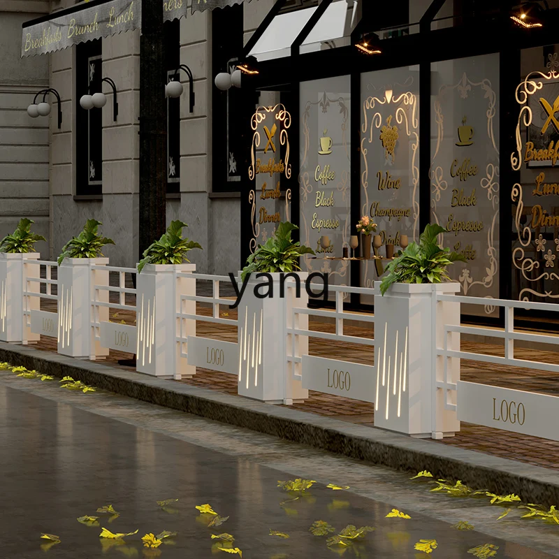 LH Outdoor Solar Flower Box Fence Combination Restaurant Outdoor Green Plant Partition Flower Bed
LH Outdoor Solar Flower Box Fence Combination Restaurant Outdoor Green Plant Partition Flower Bed