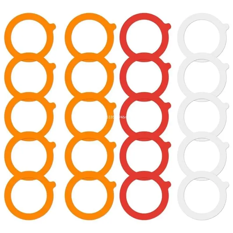 20x Silicone Replacement Gasket Airtight Rubber Seals Rings Leak-Proof Canning Silicone Fitting Seals for Mason Jar Dropship
20x Silicone Replacement Gasket Airtight Rubber Seals Rings Leak-Proof Canning Silicone Fitting Seals for Mason Jar Dropship