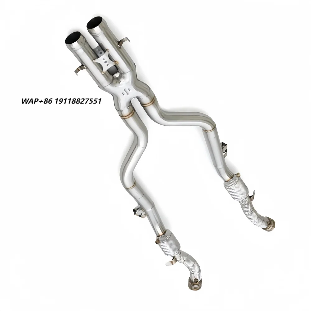 Car Downpipe for SL600 5.5T R230 2003-2011 Stainless Steel Exhaust Pipe Front Pipe Power Upgrade
Car Downpipe for SL600 5.5T R230 2003-2011 Stainless Steel Exhaust Pipe Front Pipe Power Upgrade