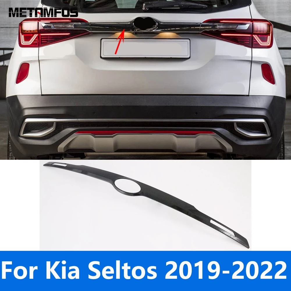 Accessories For Kia Seltos 2019 2020 2021 2022 Carbon Fiber Rear Trunk Lid Tailgate Door Boot Cover Trim Molding Car Styling
Accessories For Kia Seltos 2019 2020 2021 2022 Carbon Fiber Rear Trunk Lid Tailgate Door Boot Cover Trim Molding Car Styling