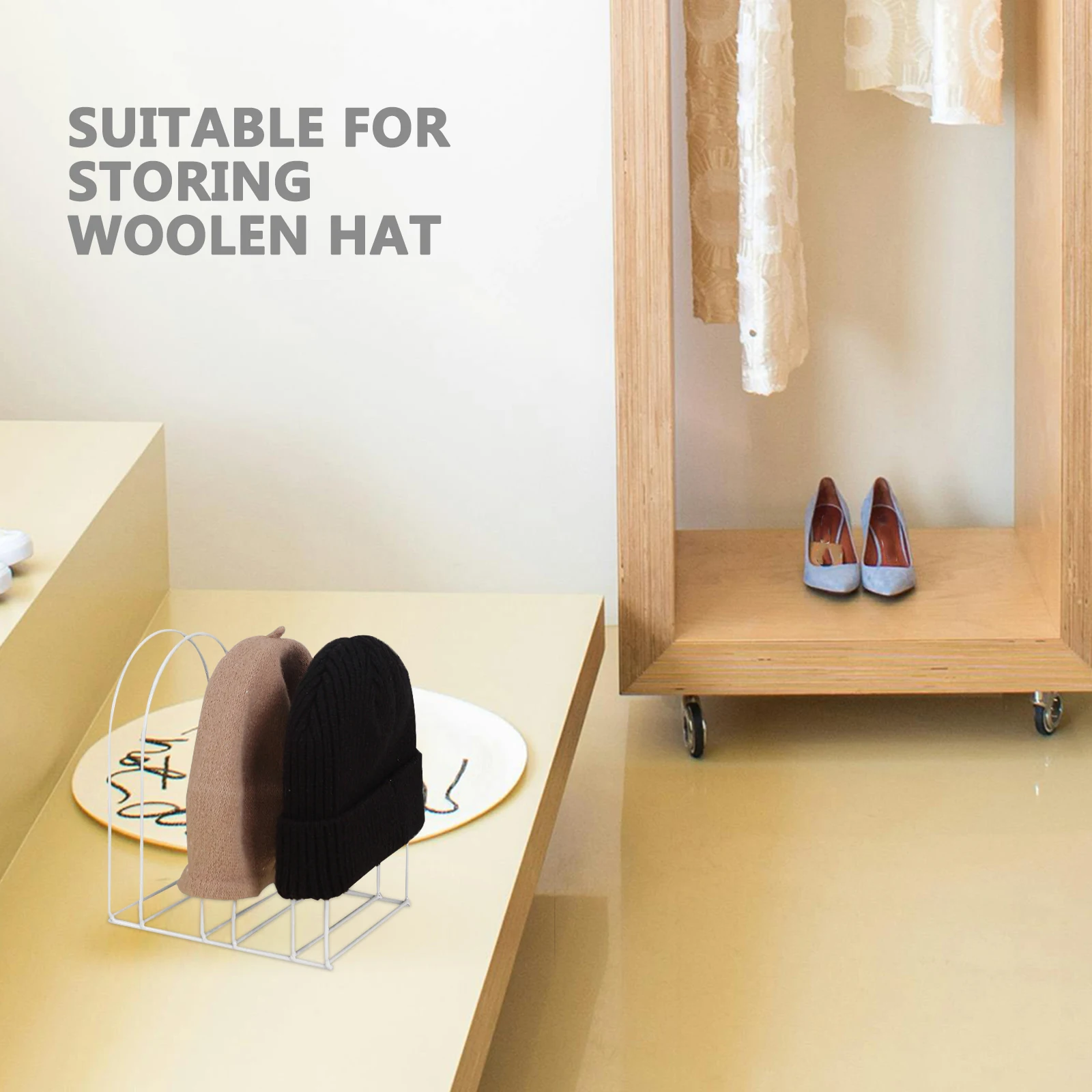 Iron Hat Rack White Woolen Cap Storage Stand Desktop Organizer Display Holder For Multiple Hats Table Top Home Shop
Iron Hat Rack White Woolen Cap Storage Stand Desktop Organizer Display Holder For Multiple Hats Table Top Home Shop