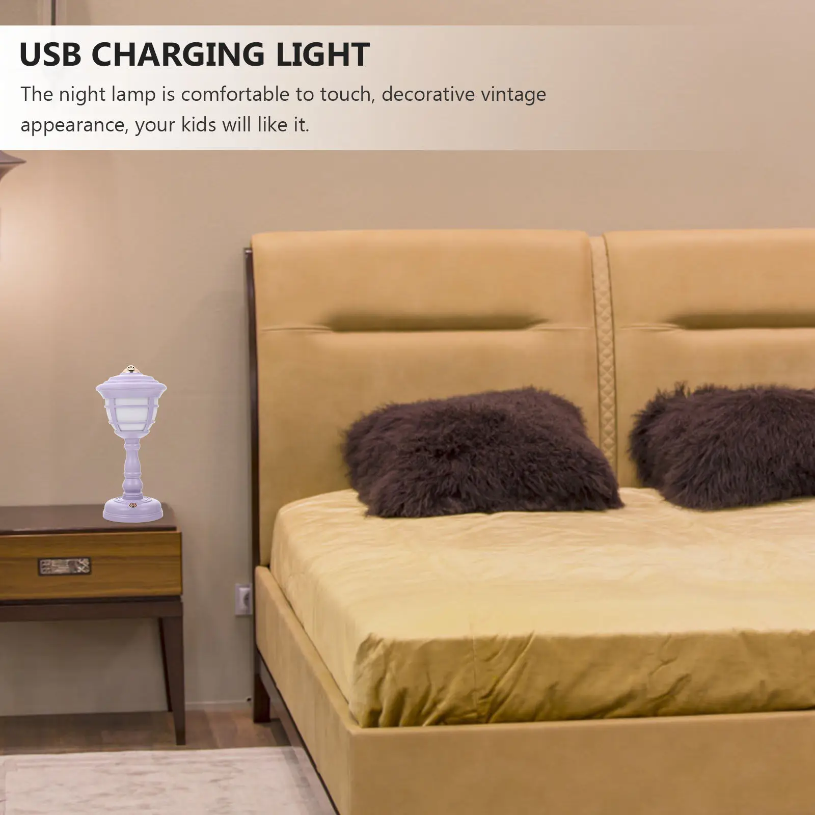 1 set 1 Set Vintage Style Night Lamp Bedroom Decorative Table Light European Retro Mini Lamp Usb Charging Anti-Slip Rechargeable
1 set 1 Set Vintage Style Night Lamp Bedroom Decorative Table Light European Retro Mini Lamp Usb Charging Anti-Slip Rechargeable