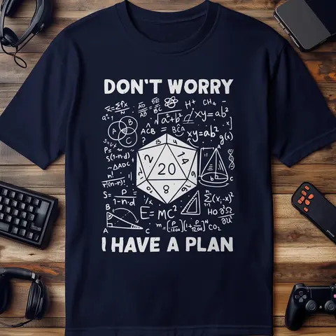 Funny Math Geek T-Shirt Humorous Math D20 Design Gift for Math Teachers Nerdy Math Enthusiast Tee Hilarious Dungeons Dice Shirt