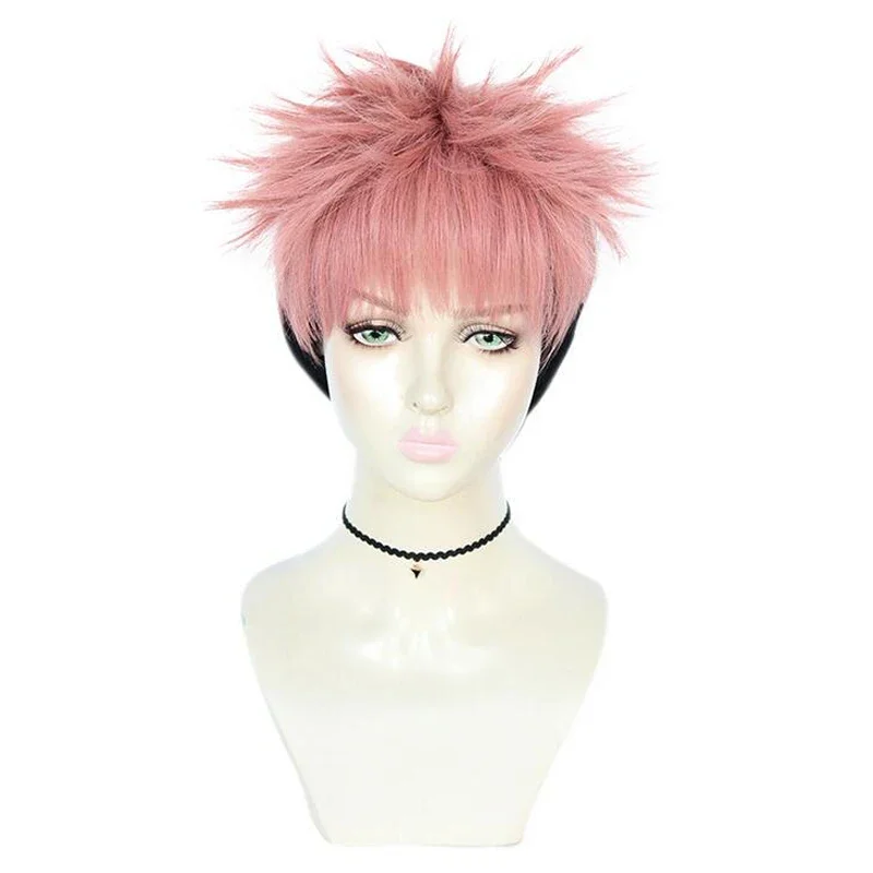 Yuji Itadori Short Wig 2 Styles Cosplay Costume Heat Resistant Synthetic Hair Jujutsu Kaisen Men Women Party Wigs + Wig Cap
Yuji Itadori Short Wig 2 Styles Cosplay Costume Heat Resistant Synthetic Hair Jujutsu Kaisen Men Women Party Wigs + Wig Cap