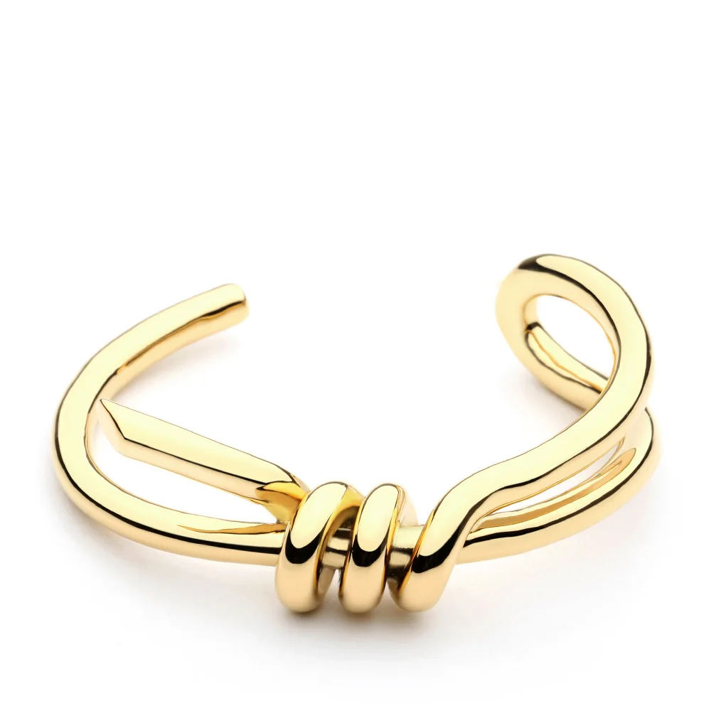 IVOG Surround Knot Cuff Bracelet For Women Gold Color Brass Bracelets Fashion Jewelry Mujer Pulseras
IVOG Surround Knot Cuff Bracelet For Women Gold Color Brass Bracelets Fashion Jewelry Mujer Pulseras
