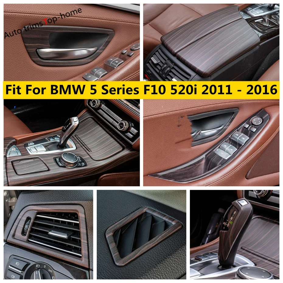 Gear Shift Head Handle Bowl Frame Window Lift AC Air Cover Trim ABS Wood Grain Accessories For BMW 5 Series F10 520i 2011 - 2016
Gear Shift Head Handle Bowl Frame Window Lift AC Air Cover Trim ABS Wood Grain Accessories For BMW 5 Series F10 520i 2011 - 2016