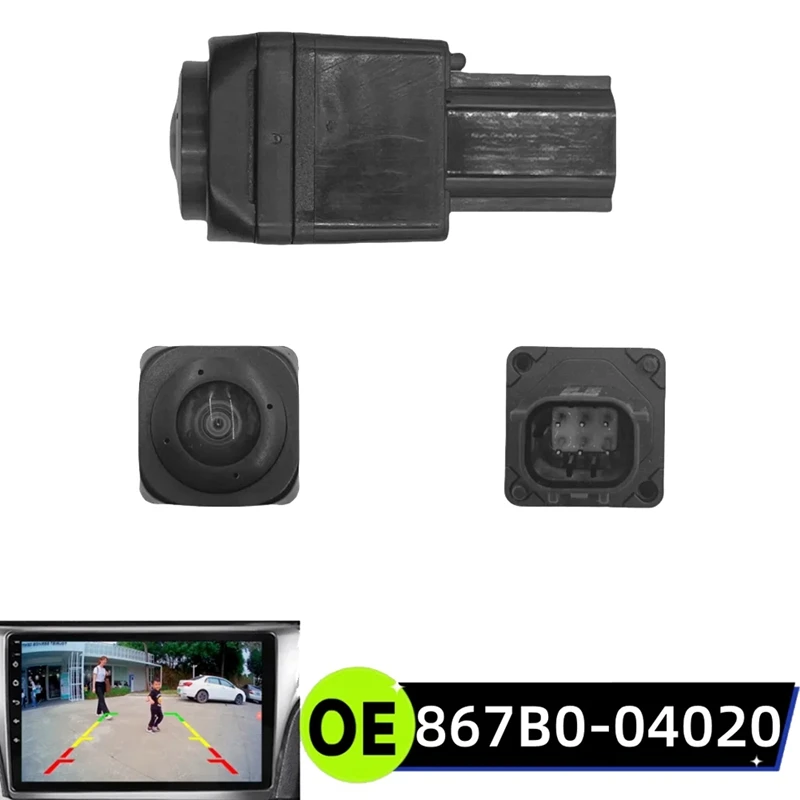 New Front Grille Camera Parking Assist Camera 867B0-04020 For Toyota Tacoma 2020-2023 HD Front View Camera 867B004020
New Front Grille Camera Parking Assist Camera 867B0-04020 For Toyota Tacoma 2020-2023 HD Front View Camera 867B004020
