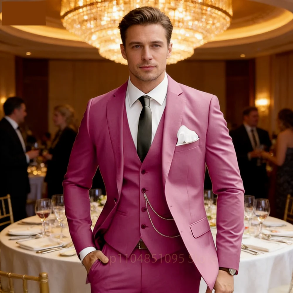 Elegant Mint Green 3 Piece Men's Slim Fit Business Suit Notch Lapel Tuxedo Blazer Vest Pants Set for Wedding Party Prom Groom
Elegant Mint Green 3 Piece Men's Slim Fit Business Suit Notch Lapel Tuxedo Blazer Vest Pants Set for Wedding Party Prom Groom