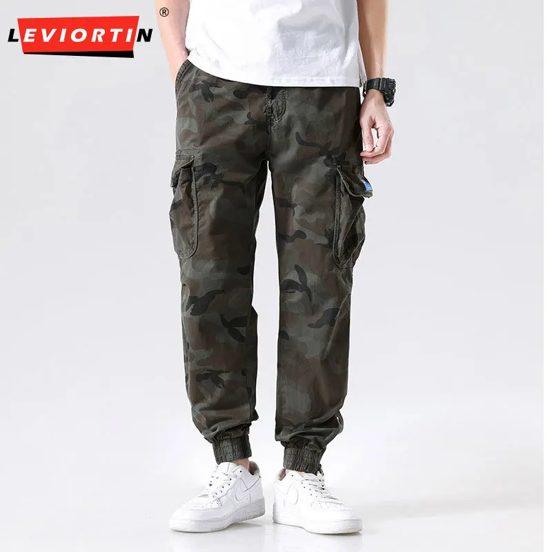 Spring and Autumn Men's American Fashion Trendy Brand Loose and Versatile Outdoor Leg binding Haren Casual Camouflage Work Pants
Spring and Autumn Men's American Fashion Trendy Brand Loose and Versatile Outdoor Leg binding Haren Casual Camouflage Work Pants