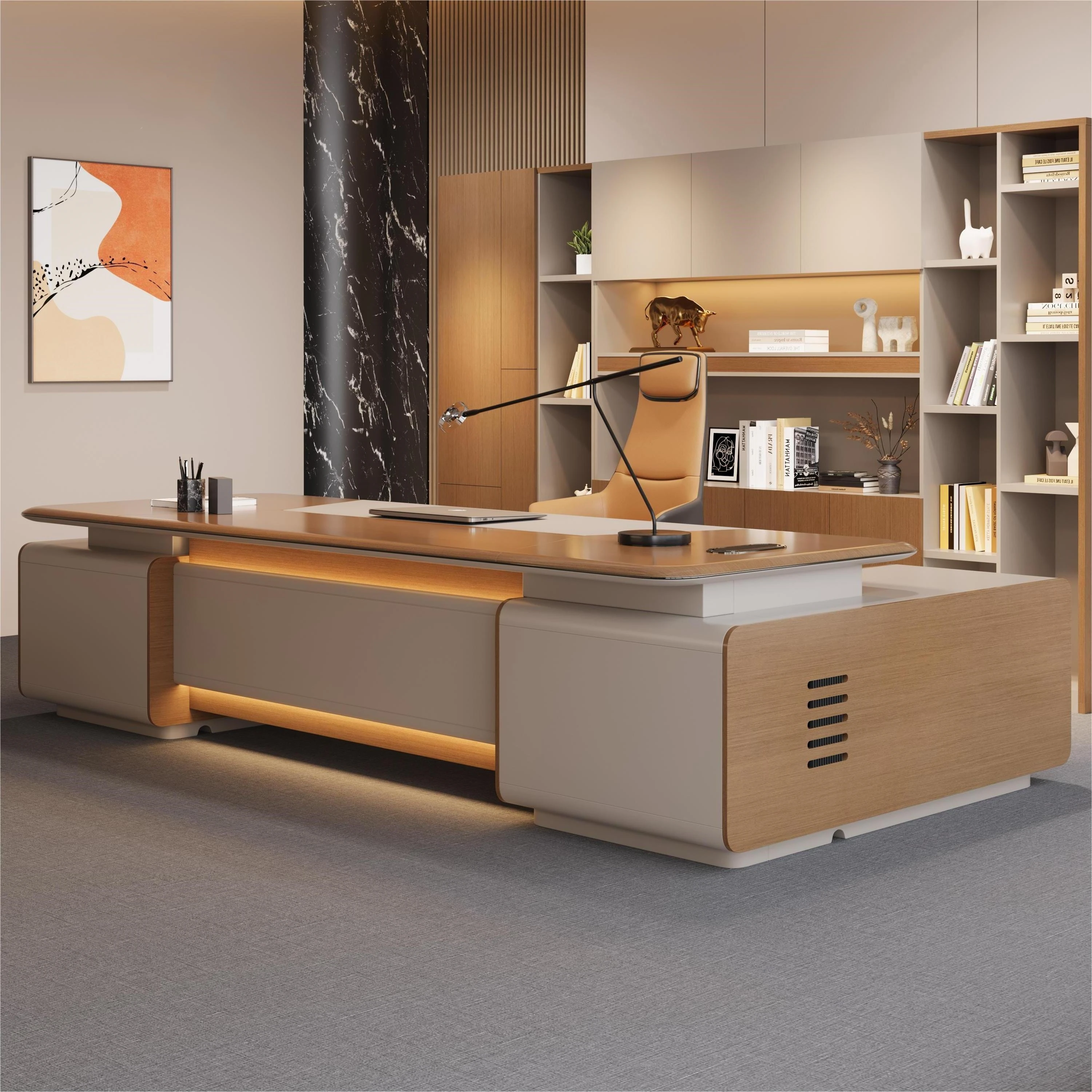 Minimalist Unique Office Desk Mobile Reception Shelves Boss Office Desk European Unusual Reading Wooden Bureau Home Furniture
Minimalist Unique Office Desk Mobile Reception Shelves Boss Office Desk European Unusual Reading Wooden Bureau Home Furniture
