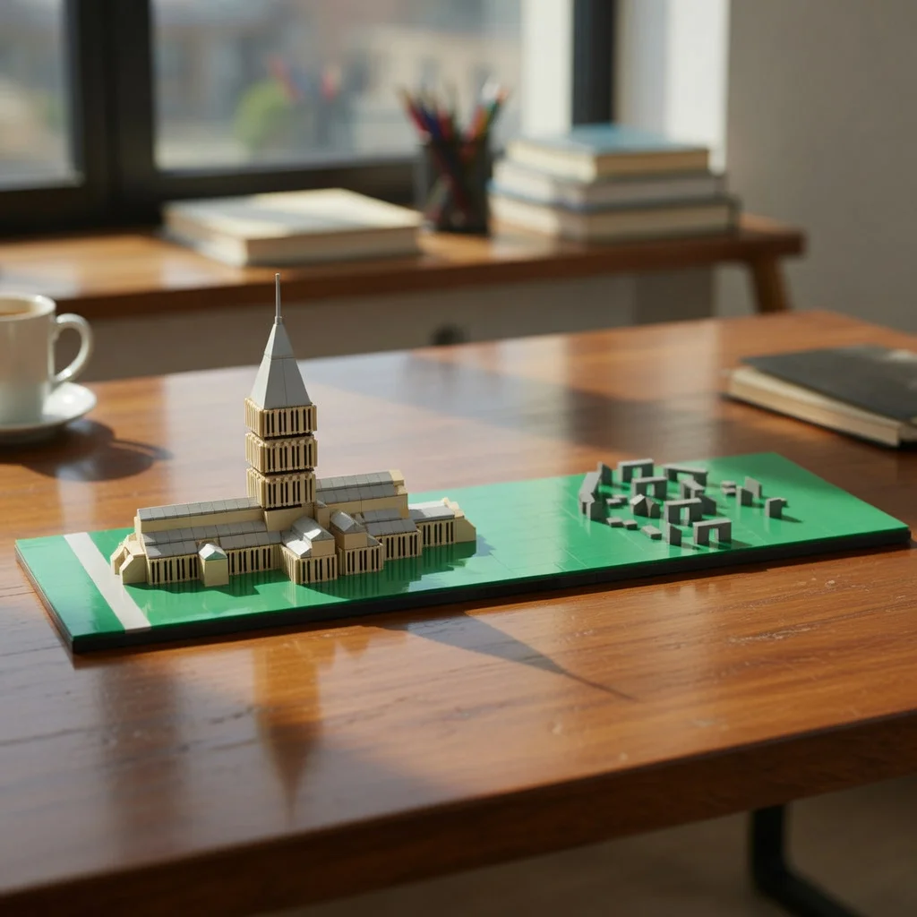 MOC Salisbury Cathedral Architecture Building Bricks, Medieval UK Church Model Kit, DIY Landmark Desktop Decor Display Set
MOC Salisbury Cathedral Architecture Building Bricks, Medieval UK Church Model Kit, DIY Landmark Desktop Decor Display Set