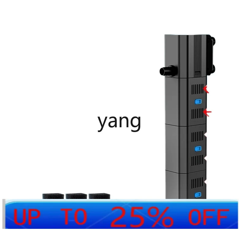 CX fish tank filter Built-in three-in-one water purification circulation system Silent small water pump
CX fish tank filter Built-in three-in-one water purification circulation system Silent small water pump