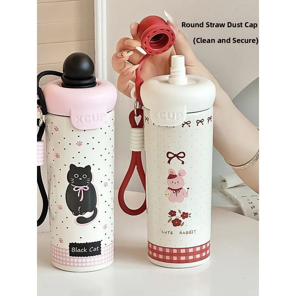 Insulated Water Bottle Pink Cute Girl School Special Ice King Cup Stainl Steel Cold And Heat Preservation No Handle Stra...
Insulated Water Bottle Pink Cute Girl School Special Ice King Cup Stainl Steel Cold And Heat Preservation No Handle Stra...