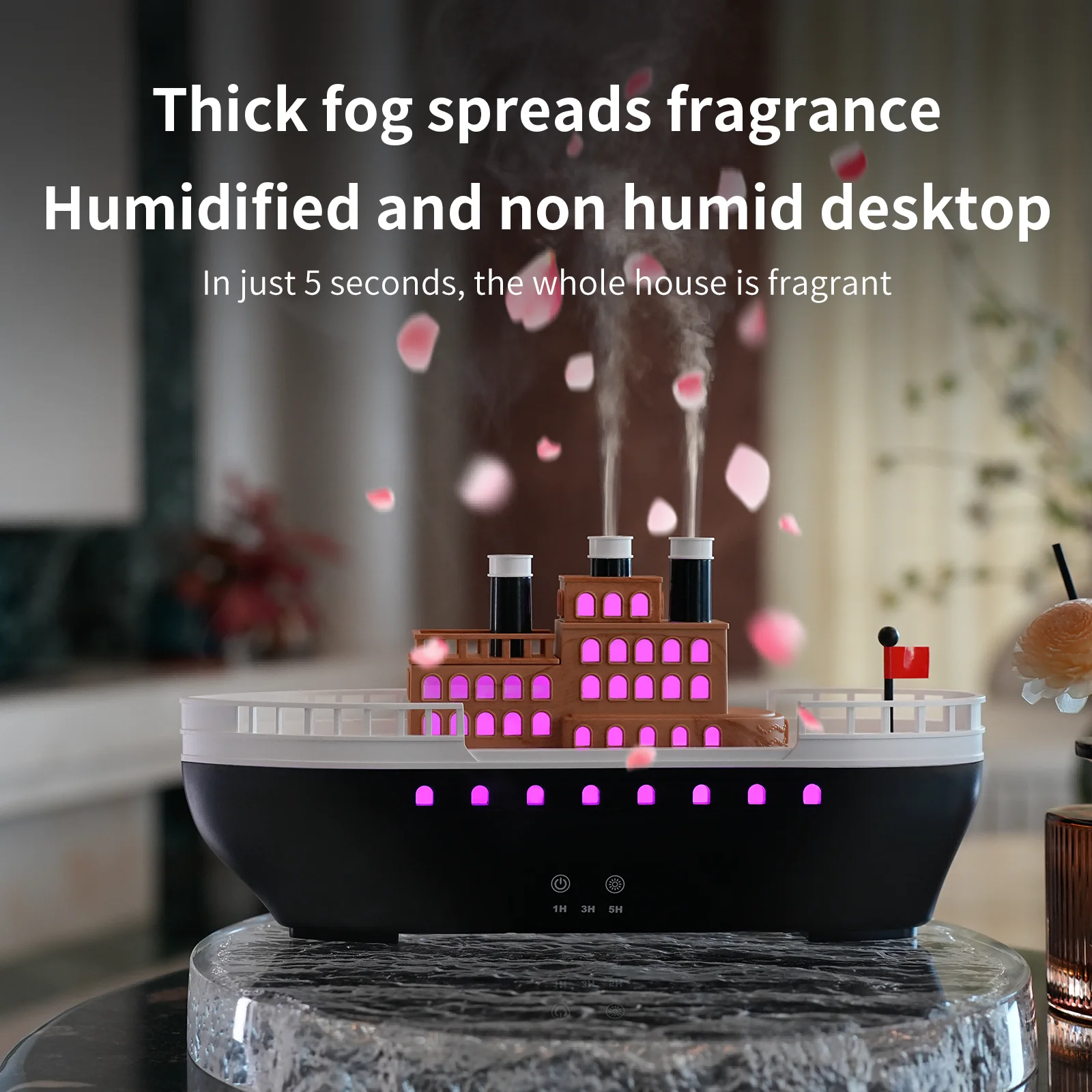 2026 New Ship Air Humidifier, Colorful Flame Effects, Quiet Fine Mist, 3-level Timing – Essential Oil Diffuser for Home, Office
2026 New Ship Air Humidifier, Colorful Flame Effects, Quiet Fine Mist, 3-level Timing – Essential Oil Diffuser for Home, Office