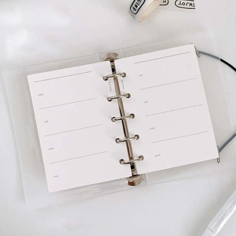 50Sheets M5 A8 Loose-Leaf Notebook Refill Paper 5-hole Line Grid Inner Refill Binder Paper Pages Separator Page Paper
50Sheets M5 A8 Loose-Leaf Notebook Refill Paper 5-hole Line Grid Inner Refill Binder Paper Pages Separator Page Paper