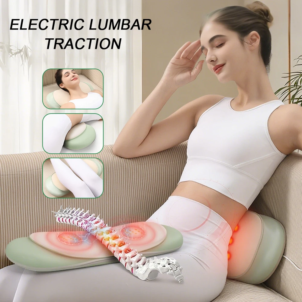 Electric Lumbar Traction Spine Relax Massage Adjustable Vibration Waist Spine Support Back Massage Machine Waist Masajeador
Electric Lumbar Traction Spine Relax Massage Adjustable Vibration Waist Spine Support Back Massage Machine Waist Masajeador