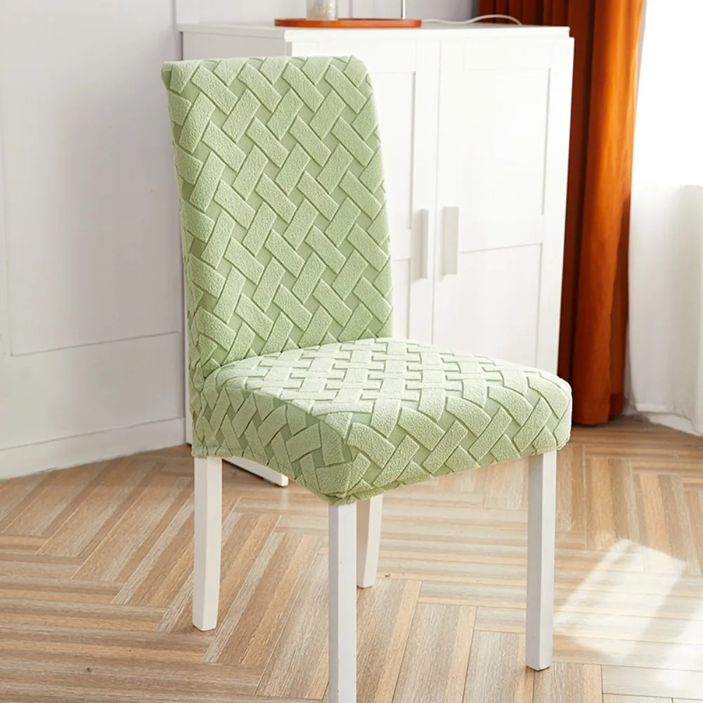 Thicken Jacquard Chair Cover Removable Cover Breathable Dining Chair Covers Soft Dust-Proof Chair Seat Covers Wedding Banquet
Thicken Jacquard Chair Cover Removable Cover Breathable Dining Chair Covers Soft Dust-Proof Chair Seat Covers Wedding Banquet