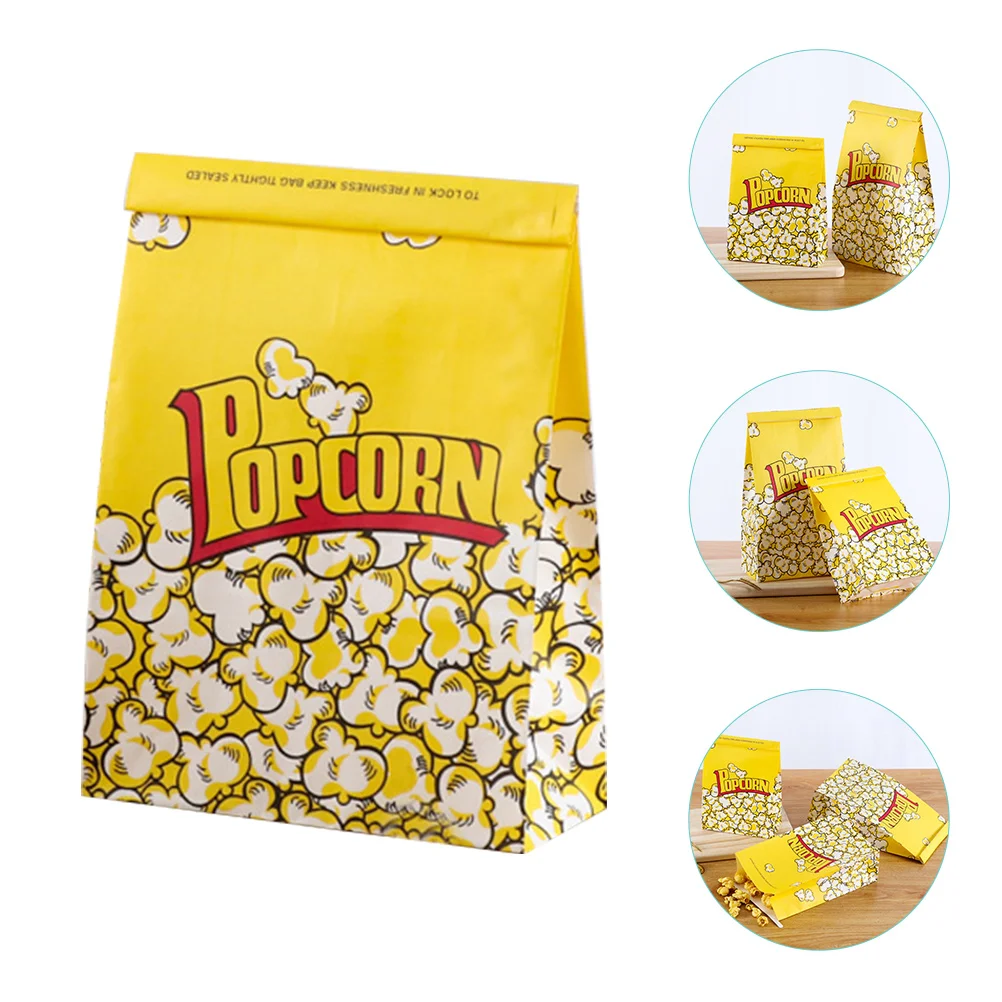 50 Pcs Popcorn Bag Snack Accessory Portable One Piece Box Multi-function Holder Iron
50 Pcs Popcorn Bag Snack Accessory Portable One Piece Box Multi-function Holder Iron
