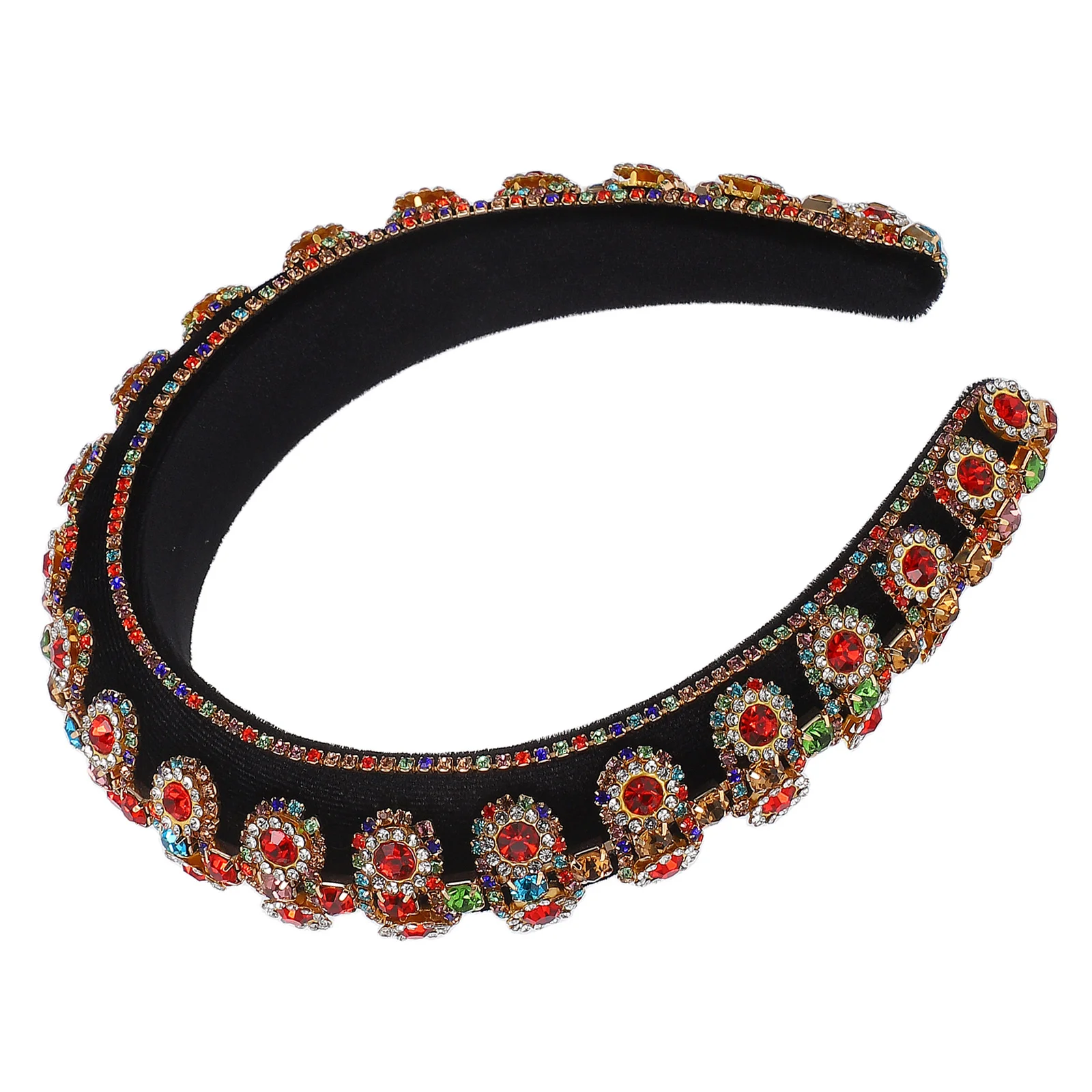 Rhinestone Headband Girls Accessories Colorful Pearl Elegant Style Baroque Women Hairband Headdress Accessory Wedding Party
Rhinestone Headband Girls Accessories Colorful Pearl Elegant Style Baroque Women Hairband Headdress Accessory Wedding Party