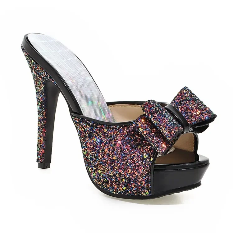 YMECHIC Sexy Party Ladies Shoes Peep Toe Platform Mature Thin High Heels Bling Glitter Pink White Black Women Slippers 2025
YMECHIC Sexy Party Ladies Shoes Peep Toe Platform Mature Thin High Heels Bling Glitter Pink White Black Women Slippers 2025