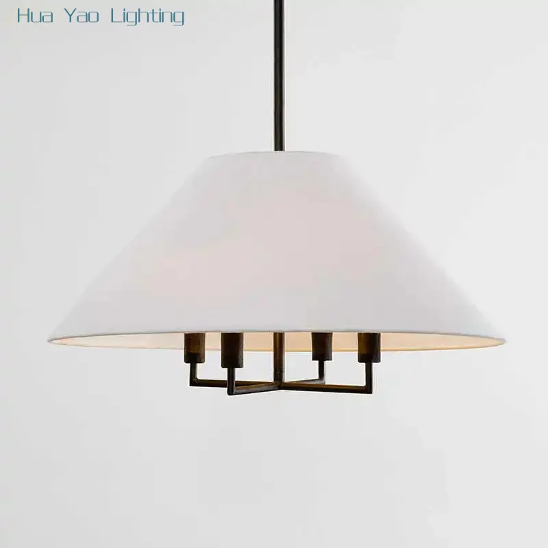 Rural Restaurant Pendant Light Simple Fabric Lampshade Creative Personality Villa Living Room E14 Balcony Hanging Light Fixture
Rural Restaurant Pendant Light Simple Fabric Lampshade Creative Personality Villa Living Room E14 Balcony Hanging Light Fixture