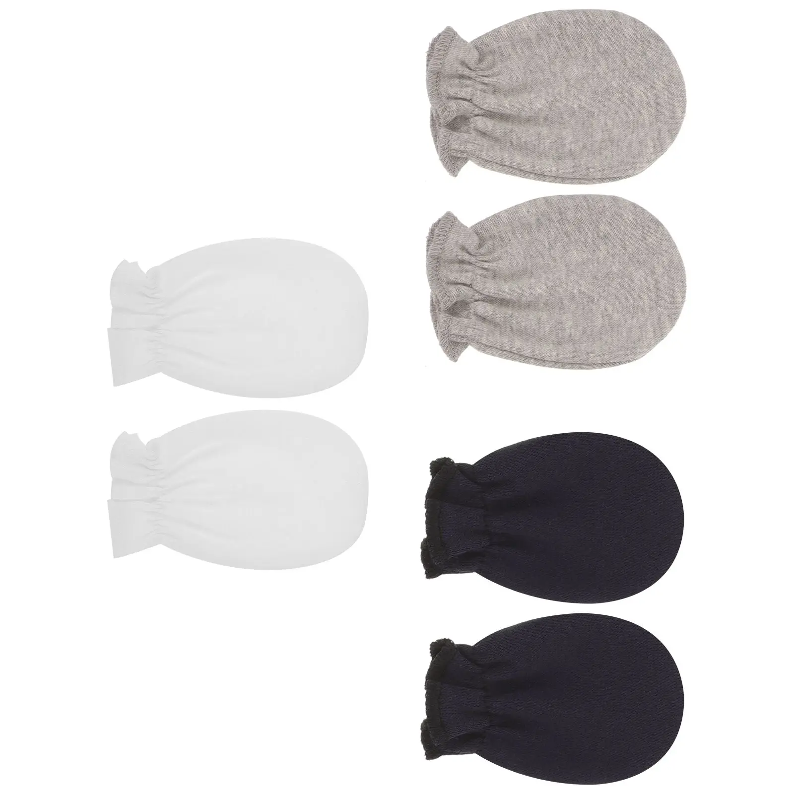 3 Pairs Anti Scratch Mittens Knitted Gloves for Newborn Boy Girl 0 1 Age White Navy Gray Sizes Soft Elastic Design Portable
3 Pairs Anti Scratch Mittens Knitted Gloves for Newborn Boy Girl 0 1 Age White Navy Gray Sizes Soft Elastic Design Portable