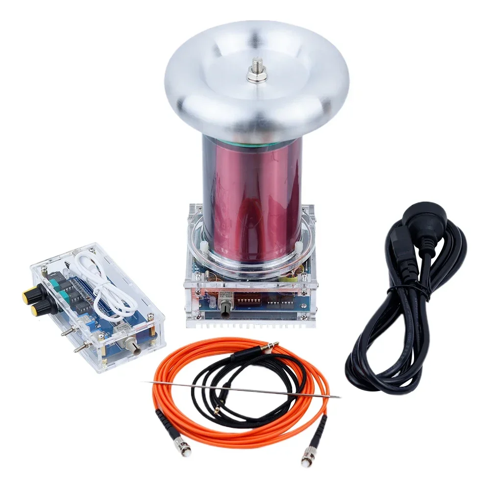 AC110-240V DIY музыкальная катушка Тесла SSTC высокочастотный генератор модель драйвера длина платы 20 см
AC110-240V DIY музыкальная катушка Тесла SSTC высокочастотный генератор модель драйвера длина платы 20 см