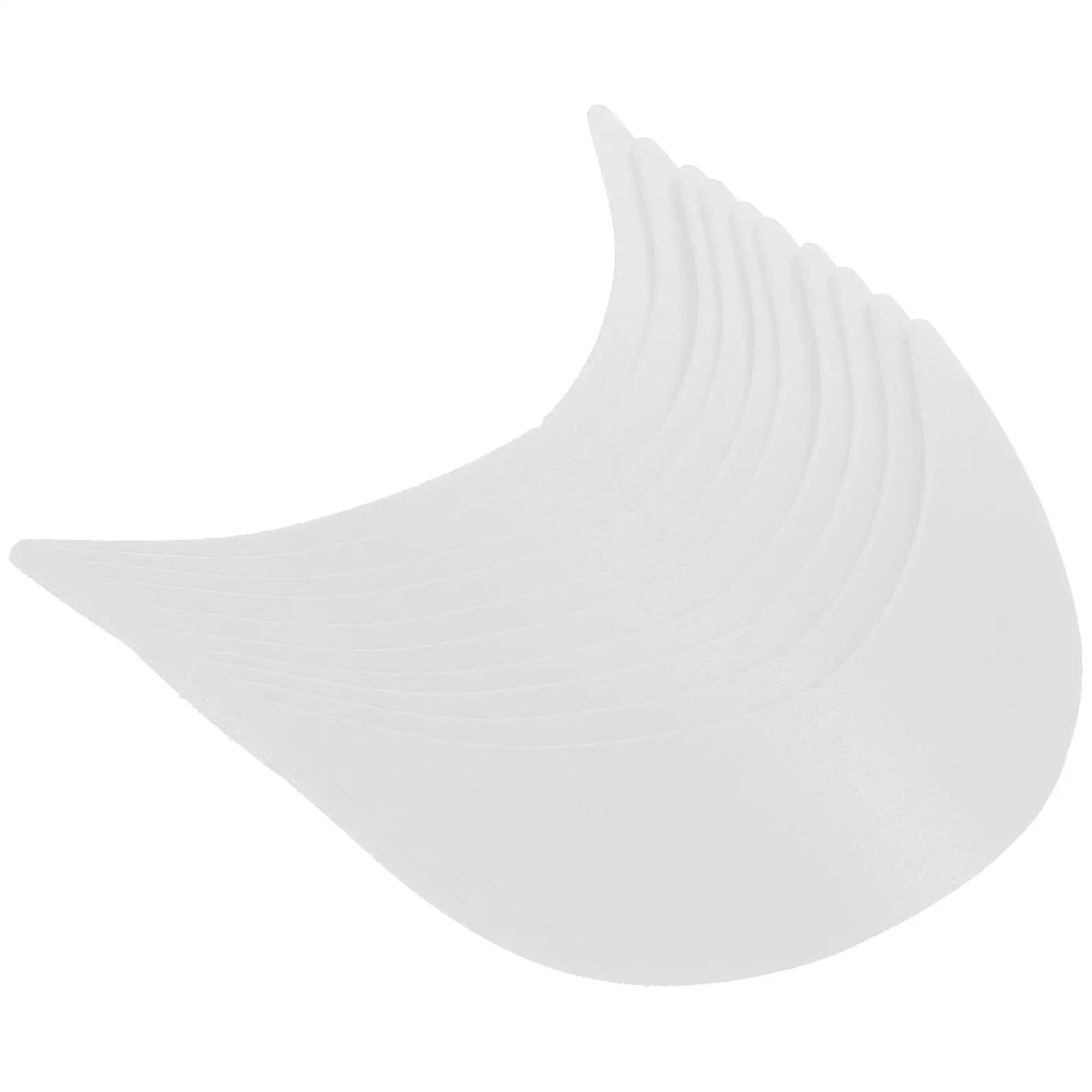 10 Pcs Hat Brim Visor Board Insert for Baseball Cap Sun Hat Replacement Liner Support Lightweight Compact White
10 Pcs Hat Brim Visor Board Insert for Baseball Cap Sun Hat Replacement Liner Support Lightweight Compact White