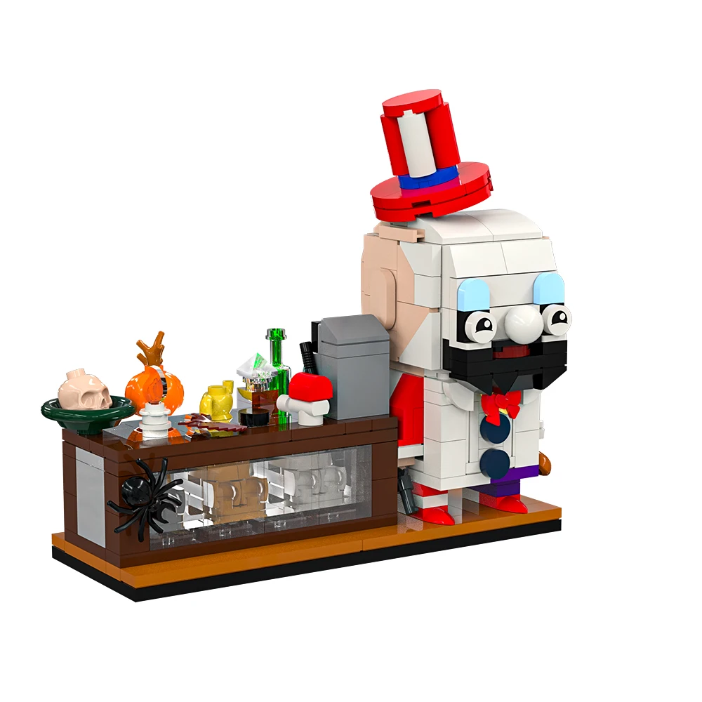 MOC Captain Spaulding Bricks House of 1000 Corpses Action Figures Building Blocks Model Assembly Toys Kids DIY Birthday Gifts
MOC Captain Spaulding Bricks House of 1000 Corpses Action Figures Building Blocks Model Assembly Toys Kids DIY Birthday Gifts