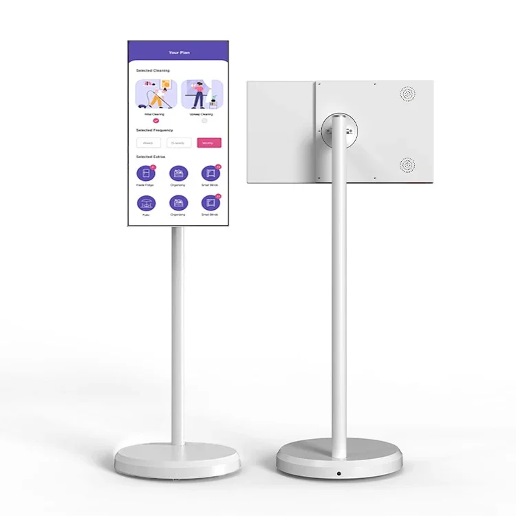 Mobile Tv Wholesale Factory Price Smart Tv 21.5 22 Inch Android Vertical Display Stand Tv Follow By Me Portable Touch Screen
Mobile Tv Wholesale Factory Price Smart Tv 21.5 22 Inch Android Vertical Display Stand Tv Follow By Me Portable Touch Screen