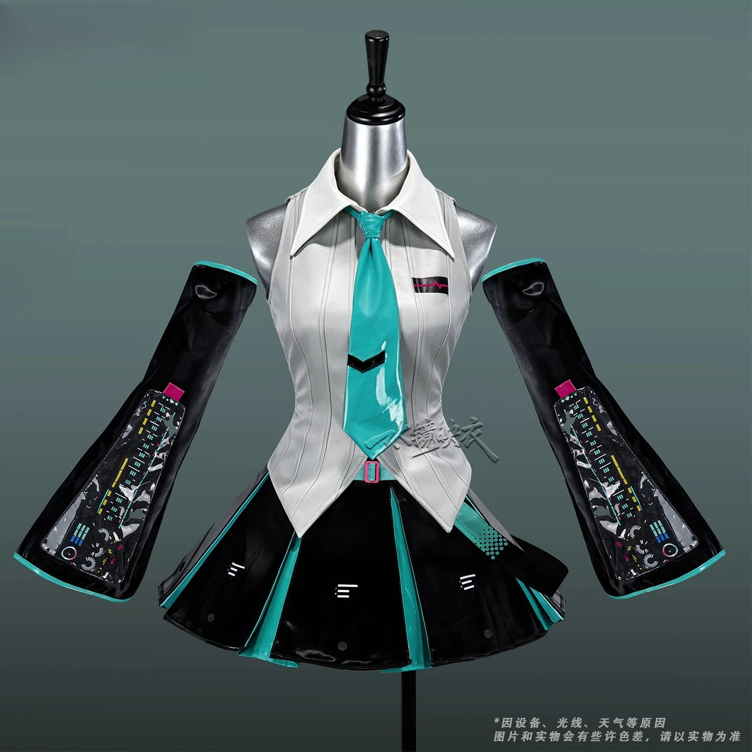 Miku V6 Default Outfit Liquid Latex Cosplay Costume Women Full Set Newly Dress Earphones with Hair accessories Halloween AniMuse
Miku V6 Default Outfit Liquid Latex Cosplay Costume Women Full Set Newly Dress Earphones with Hair accessories Halloween AniMuse
