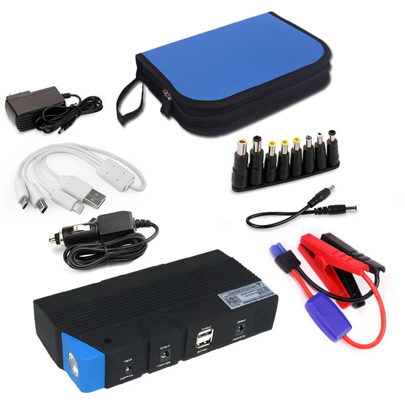 12V 12000Mah Portable Car Emergency Starter Power Outdoor Emergency Power Supply Multi-Function Charger CP-05
12V 12000Mah Portable Car Emergency Starter Power Outdoor Emergency Power Supply Multi-Function Charger CP-05