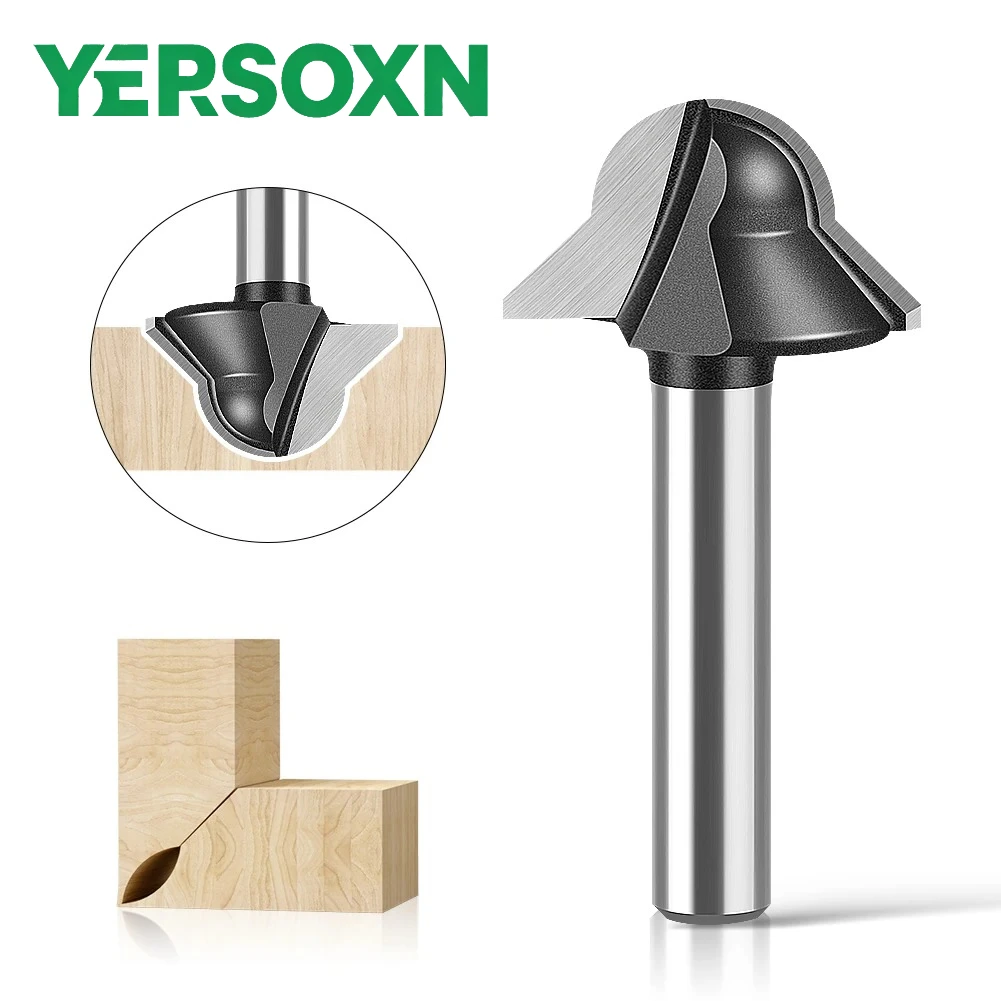 1PC 1/4" 6/8mm Shank Slotting Cutter V Grooved Milling Cutter 90 Degree Round Bottom Router Bit Corner Cutting Cutter for Wood
1PC 1/4" 6/8mm Shank Slotting Cutter V Grooved Milling Cutter 90 Degree Round Bottom Router Bit Corner Cutting Cutter for Wood