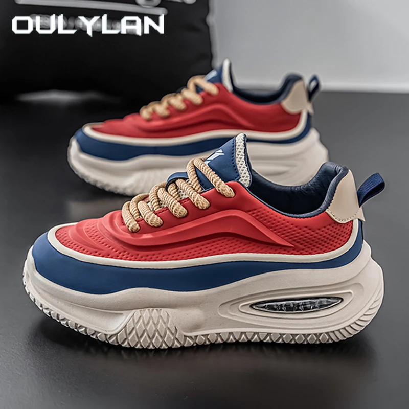 Oulylan Outdoor Fashion Board Footwear For Men Casual Comfy Athletic Shoes Thick Soled Height Increasing Sneakers Size 39-44
Oulylan Outdoor Fashion Board Footwear For Men Casual Comfy Athletic Shoes Thick Soled Height Increasing Sneakers Size 39-44