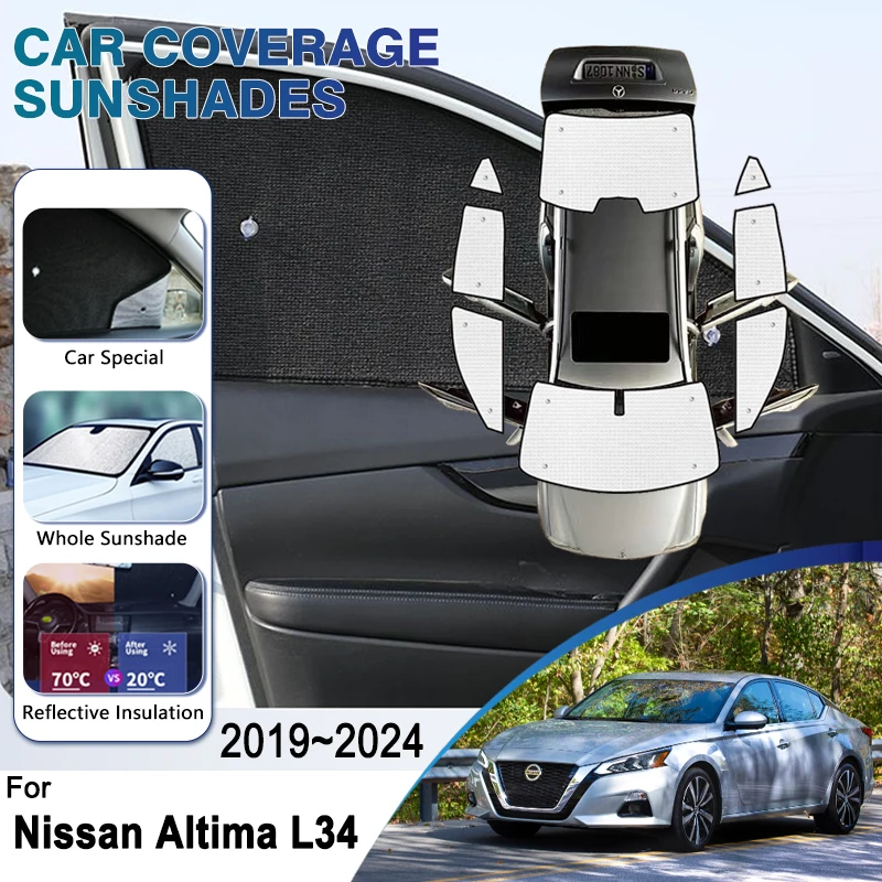 Затенение автомобильных окон с защитой от УФ-лучей для Nissan Altima L34 2019 ~ 2024 2022, автомобильные аксессуары, солнцезащитное стекло, боковое солнцезащитное стекло, козырек
Затенение автомобильных окон с защитой от УФ-лучей для Nissan Altima L34 2019 ~ 2024 2022, автомобильные аксессуары, солнцезащитное стекло, боковое солнцезащитное стекло, козырек