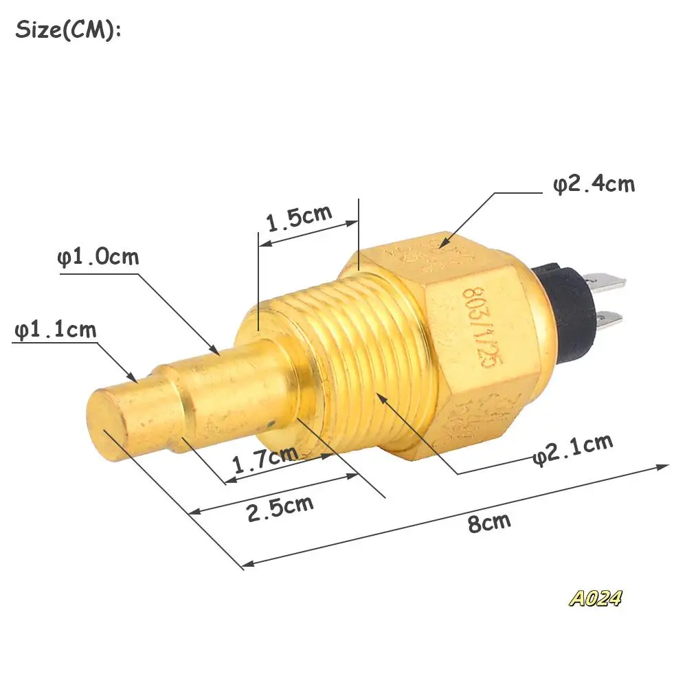 1Pcs Vdo 1/2 Npt 21Mm Thread Engine Oil Temperature Sensor Water Temperature Sensor & 1Pcs Universal Vdo Oil Pressure Sensor 0 T
1Pcs Vdo 1/2 Npt 21Mm Thread Engine Oil Temperature Sensor Water Temperature Sensor & 1Pcs Universal Vdo Oil Pressure Sensor 0 T