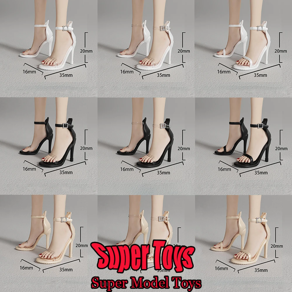 In Stock 1/6 Scale Women Soldier Shoes Strap Buckle Thin Heel Fairy Style High Heels Fit 12-inches Action Figure Model Doll
In Stock 1/6 Scale Women Soldier Shoes Strap Buckle Thin Heel Fairy Style High Heels Fit 12-inches Action Figure Model Doll