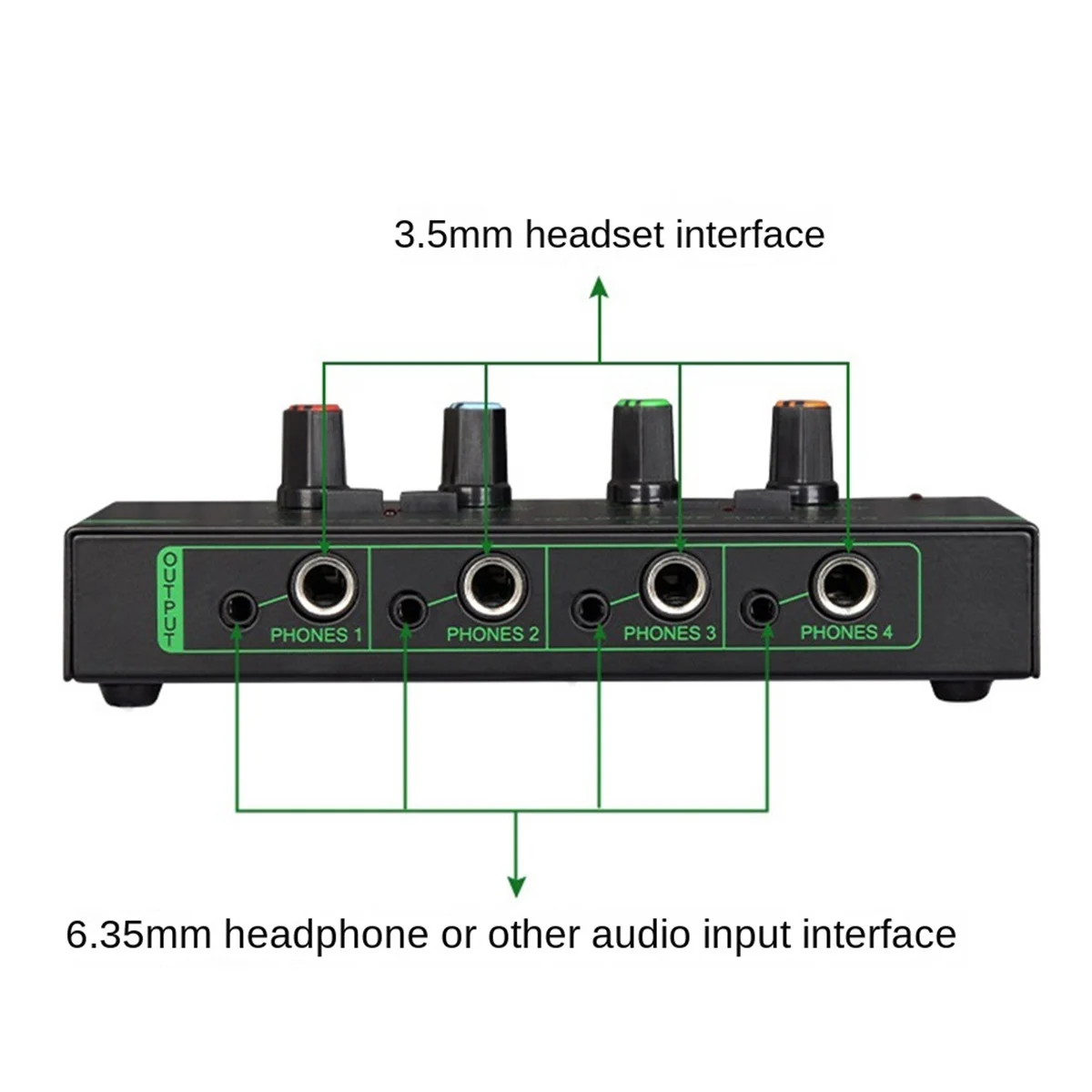 B29C-6 Channels Mini Headphone Amplifier HA400 Ultra-Compact Stereo Audio Amplifier Earphone Amp for Music
B29C-6 Channels Mini Headphone Amplifier HA400 Ultra-Compact Stereo Audio Amplifier Earphone Amp for Music